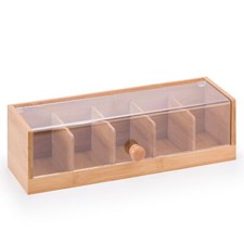 Tea Bag Storage Caddy Box
