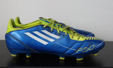 Mens Adidas F10 TRX FG Blue Football Boots - UK 12