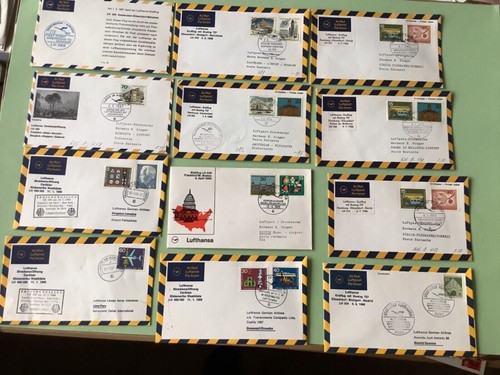 Airmail flight covers - , 12
