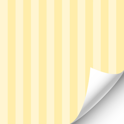 Dolls house yellow stripe - dolls,