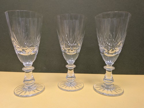 Vintage cut crystal - crystal, wine