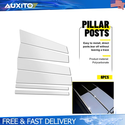 6pcs chrome pillar post - chrome,