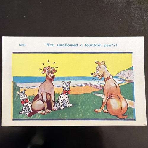 Trow vintage comic - vintage, postcard