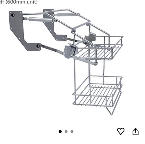 Pull down kitchen shelves - pull,