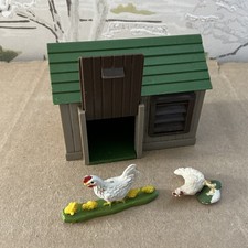 Vintage Britains Farm Hen House Poultry Chicken Coop Shed  1/32 4705 1970’s