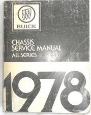 1978 BUICK SERVICE MANUAL ALL