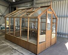 swallow Kingfisher timber greenhouse