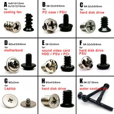 50pcs Computer PC Case HDD SSD