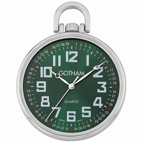Gotham men silver tone slim - men's, silver-tone