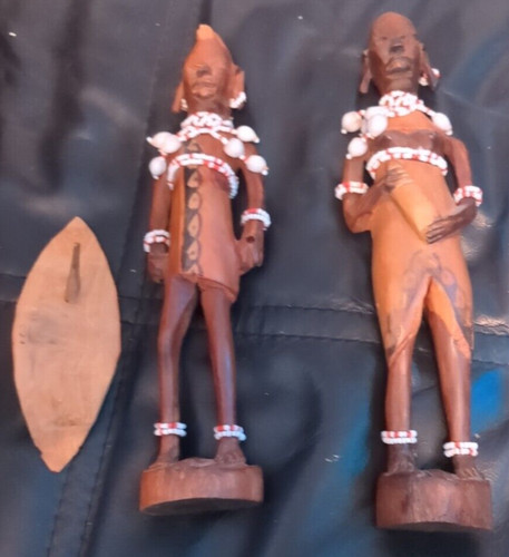 Vintage hand carved african - vintage,