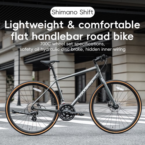 Rockbroks 700c hybrid bike - rockbroks,