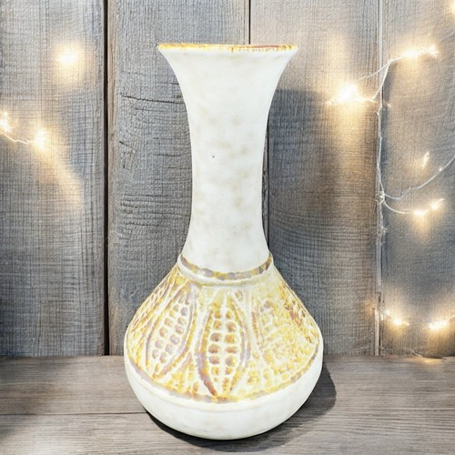 Stoneware pottery bud vase - stoneware,