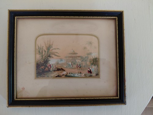 1850 george baxter print - 1850,