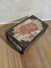 Vintage Trinket Box Metal
