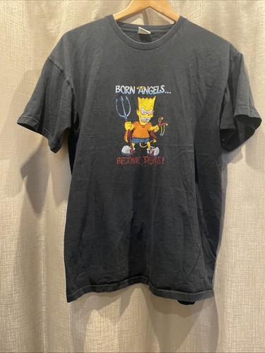 Bart simpson devil shirt - simpson,