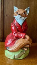 Vintage Hand Painted Royale Stratford Ltd. Ed 'Mr. Fox' 8”