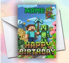 Minecraft 3 Personalised