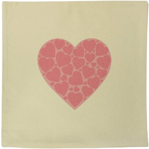Lots love canvas cushion - canvas,
