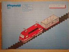 Playmobil Building Instructions 4010 RC Track Freight Train A5, 40 Pages