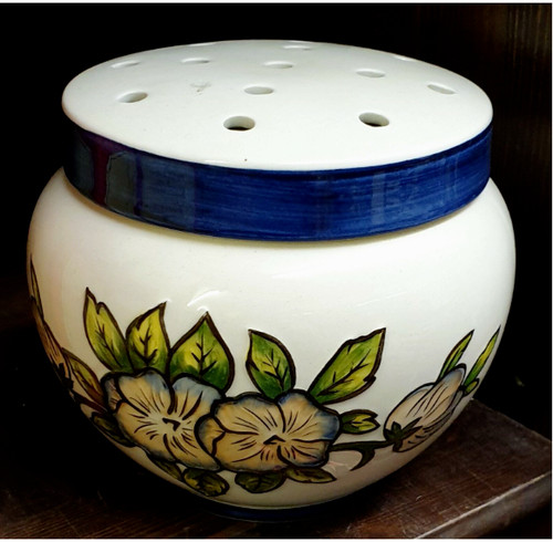 Lorna bailey lidded bowl - lorna,
