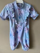 Girls Sun protection All In 1 Swimsuit 18-24 Months By Frozen 2 Disney