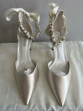 Dune London 513 Clarett Pearl Heels Size UK 5 Brand New bridal shoes.