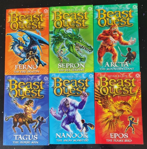 Beast quest series books 6 - quest, 1-6