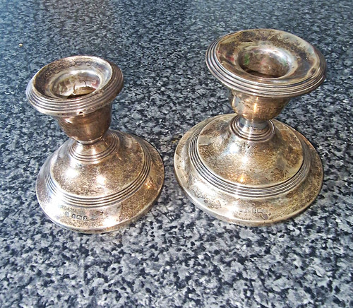 Pair solid silver - solid,