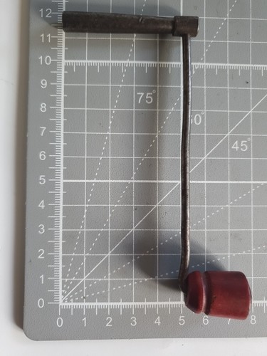 Vintage clock winding crank - vintage,