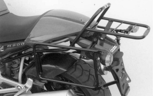 Tubular luggage rack - top, case