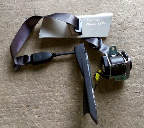 Vauxhall zafira seat belt - vauxhall,