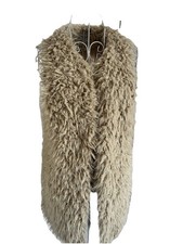 shaggy faux fur gilet  Vero