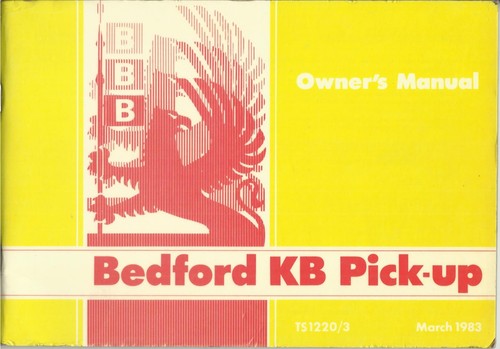 Bedford pick truck - kb, pick-up