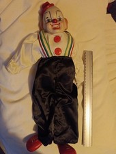 Vintage Porcelain Clown Doll