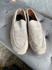 LOUBOUTIN MENS SUEDE LOAFERS DRIVING SHOES BOAT ESPADRILLES SHOES UK 9.5 EUR 44