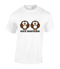 NICE HOOTERS OWL MENS T SHIRT