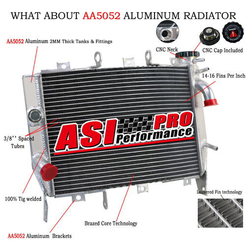 Upgraded radiator for 2003 - upgraded,