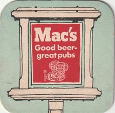 BEER MAT - McMULLEN BREWERY -