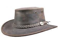 Barmah Leather Hat - Bronco