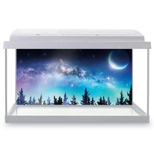 Fish tank background milky way - background,