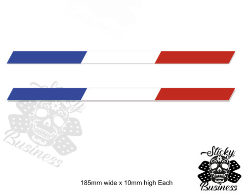 French flag stickers stripe - french,