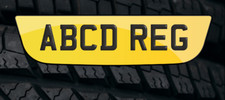 Rear Number Plate for Jaguar