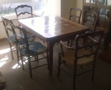 Vintage Louis XV Carved Oak