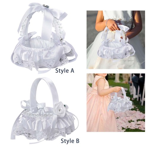 Wedding basket with - with, handle