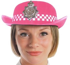 LADIES PINK WPC POLICE WOMAN