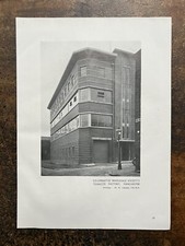 Co-Operative Wholesale Society Tobacco Factory Manchester 1934 Press Cutting 511