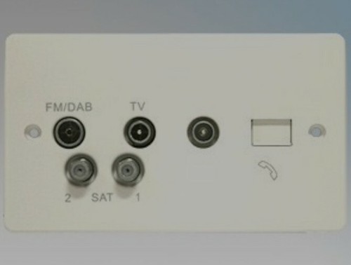Multimedia outlet socket tv - mk,