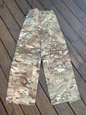 British Army Waterproof Goretex Lightweight Camo Fishing Trousers MVP MTP Hiking