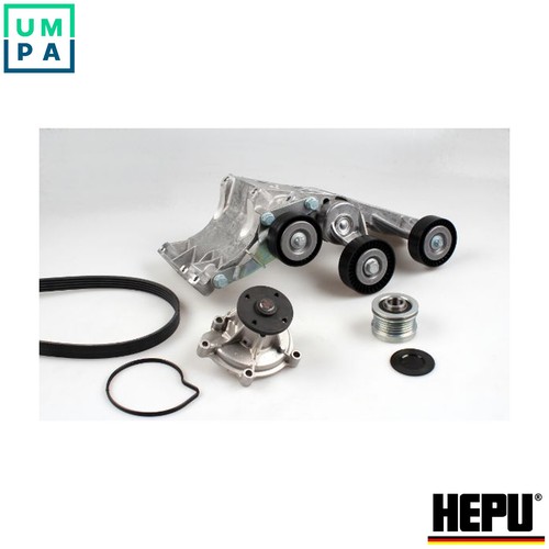 Water pump vribbed belt - water, kit