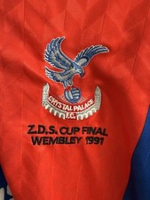 Vintage Crystal Palace ZDS 1991 Cup Bukta Medium Shirt